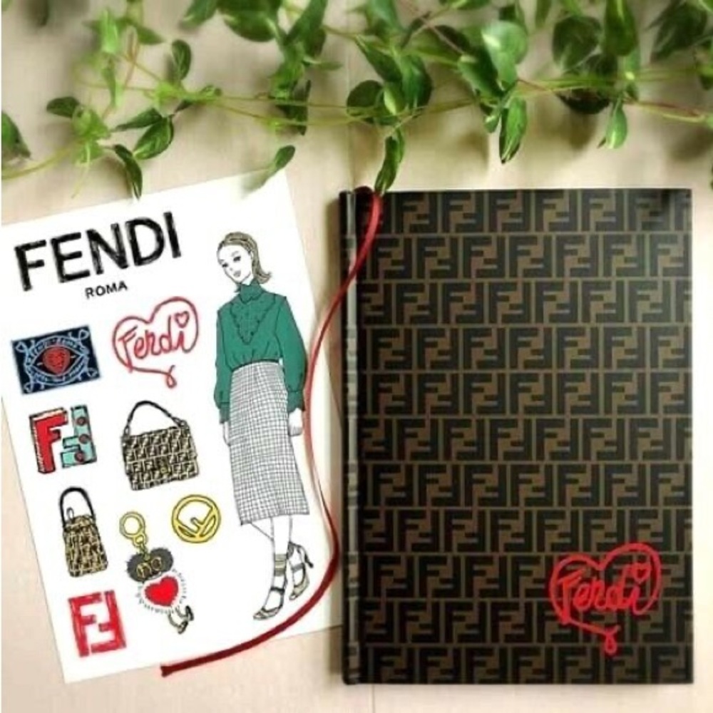 BRAND NEW FENDI NOTEBOOK
